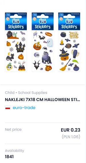 Halloween stickers