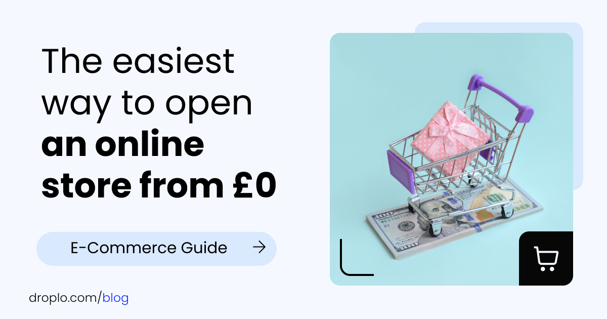 The easiest way to open an online store from £0