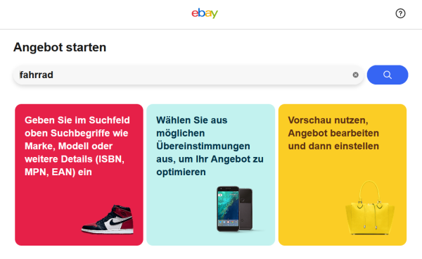 zacznij sprzedawać na ebay.de